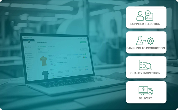 Full-service sourcing support